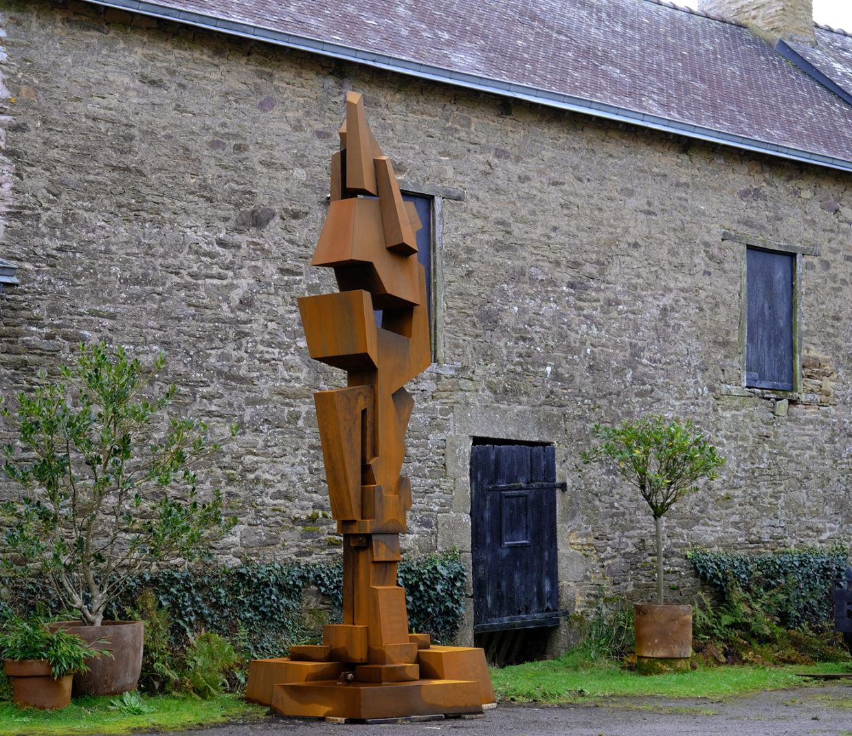 sculpture monumentale de jardin
